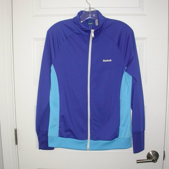 Royal Blue and Light Blue Gym Jacket - Picture 4 of 6